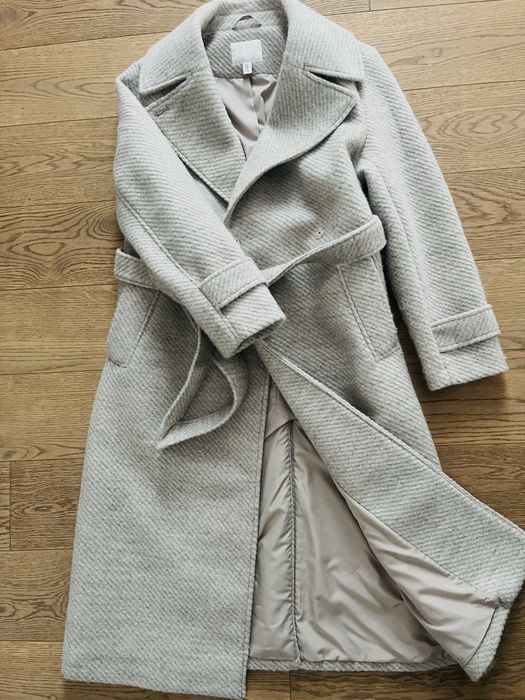 Palton cu lana colectie premium H&M