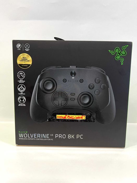 Manetă/Controller Wireless RAZER Wolverine V3 Pro, NOUĂ/Sigilată!