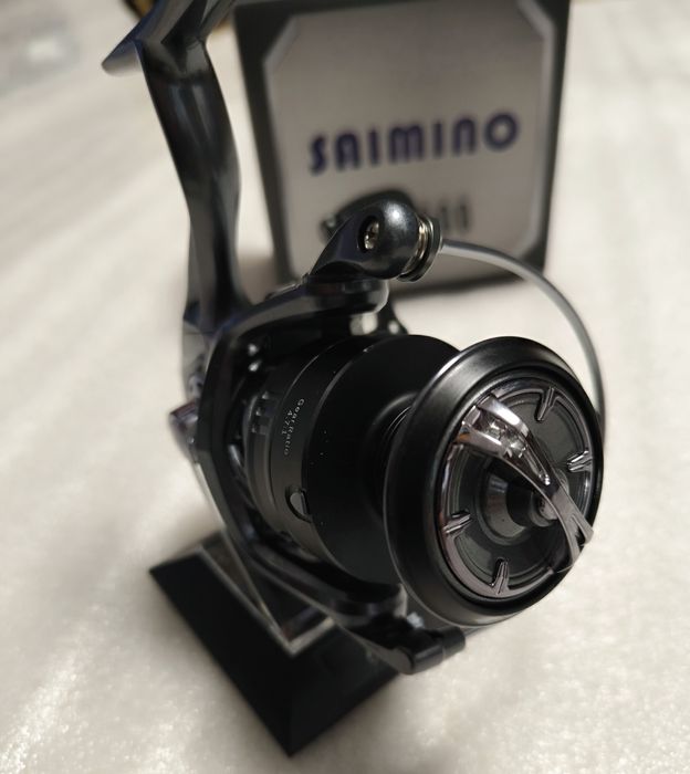 SET 4 Mulinete Crap SAIMINO GK 5000 12 Rulmenti NEW 2025