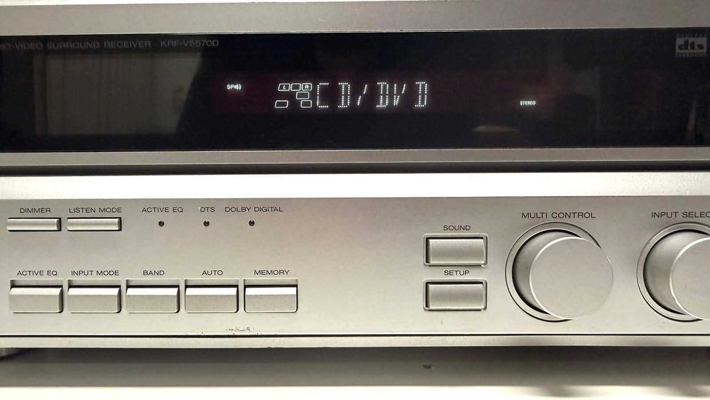 Amplificator Stereo Kenwood KRF-V5570D RDS si 5.1 Digital