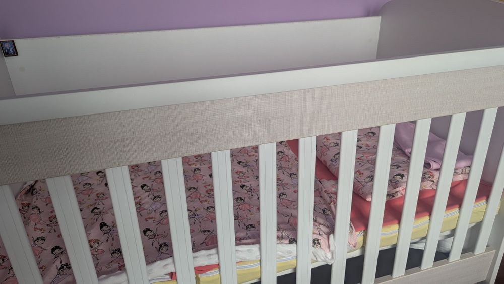 Детско/Бебешко легло за матрак 60/120 и с матрак алое вера