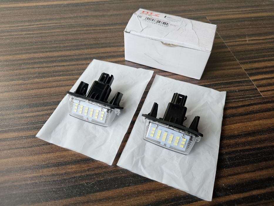 Светлини на регистрационния номер NTY ELP-TY-001 за Toyota