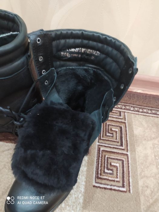 Зимние ботинки-берцы