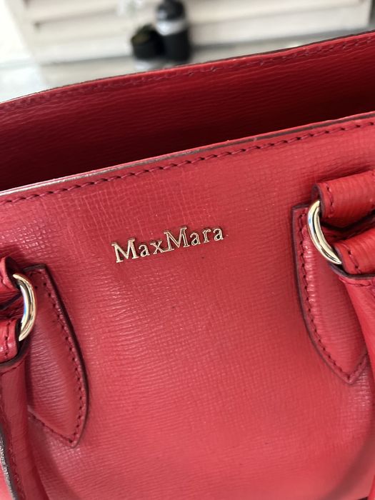 Geanta Max Mara, roșie