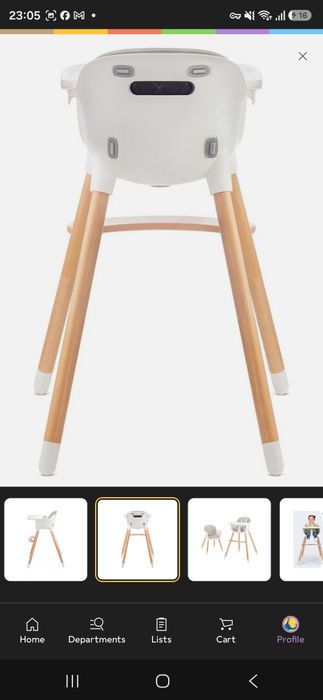 Детский стульчик для кормления KinderKraft