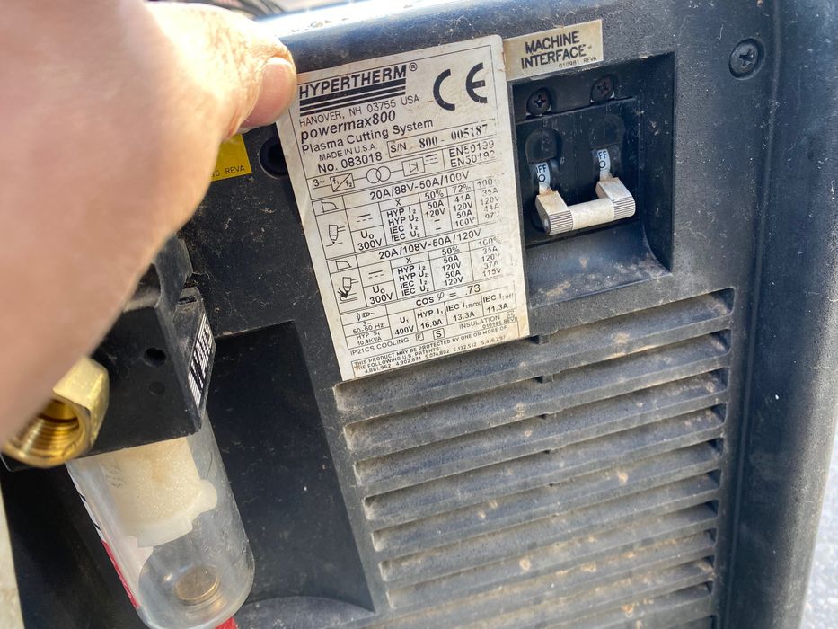 Plasmă hyperterm POWERMAX 800