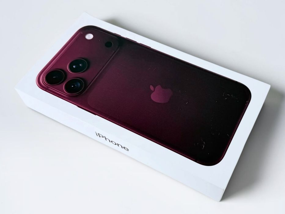 НАЛИЧЕН! Apple iPhone 18 Pro Max 512GB Burgundy Гаранция!