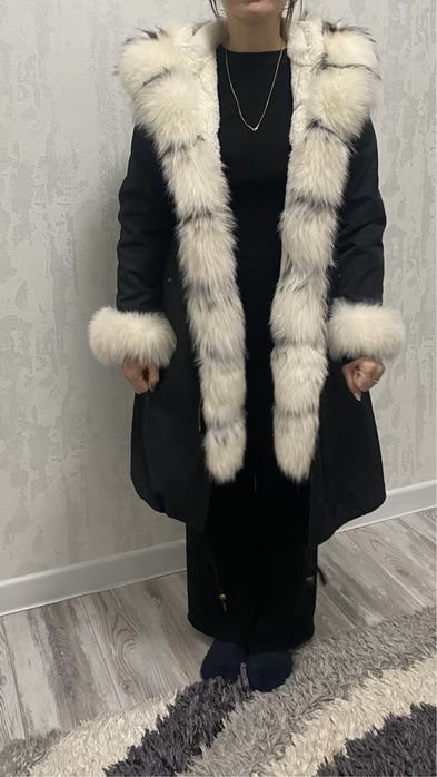 Парка из кроличьего меха 30.000тг