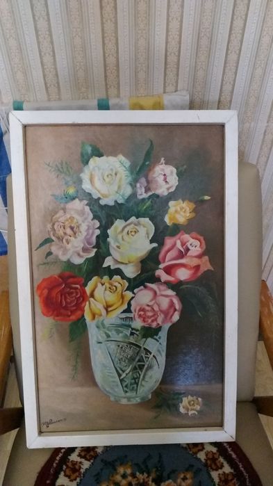 Картина с цветами