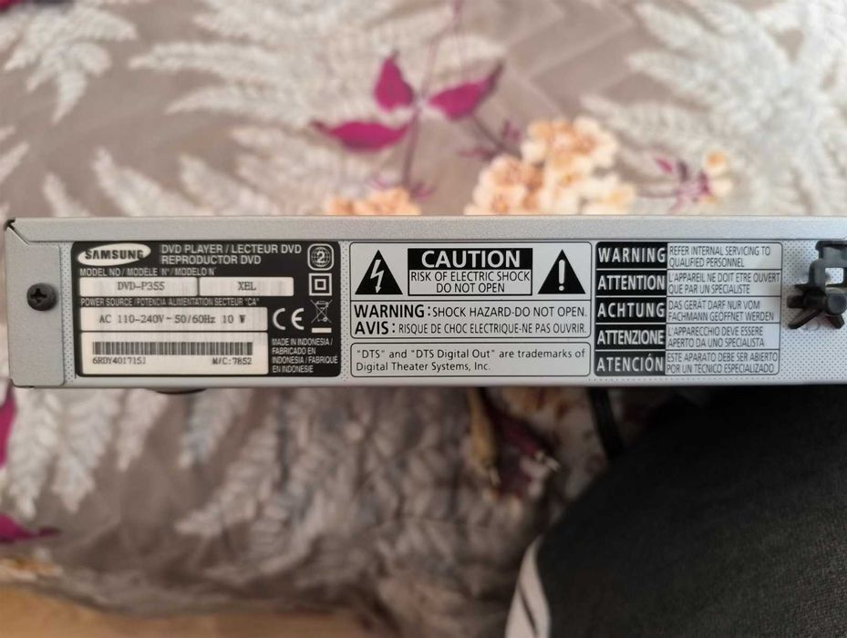 Samsung DVD Player DVD-P355