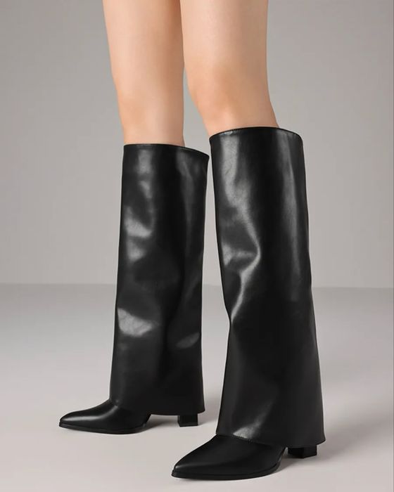 сапоги трубы ботфорты