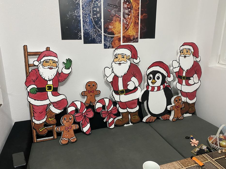 Decoratiuni de craciun din polistiren