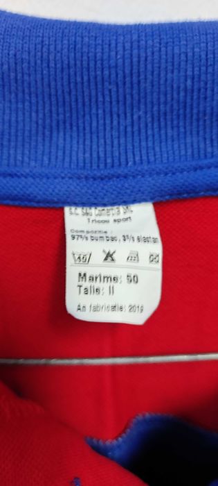 Tricou bumbac mânecă lungă Romania