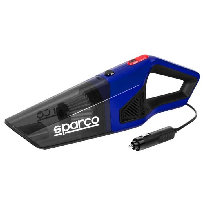 Прахосмукачка за кола Sparco с миещ се HEPA филтър - 12V/90w