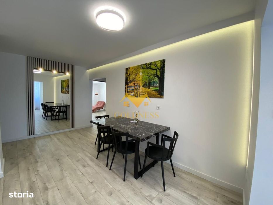 ZONA PREMIUM! AP RENOVAT! 2 camere deco, 57 mp, Plopilor, et 3/4 , sud