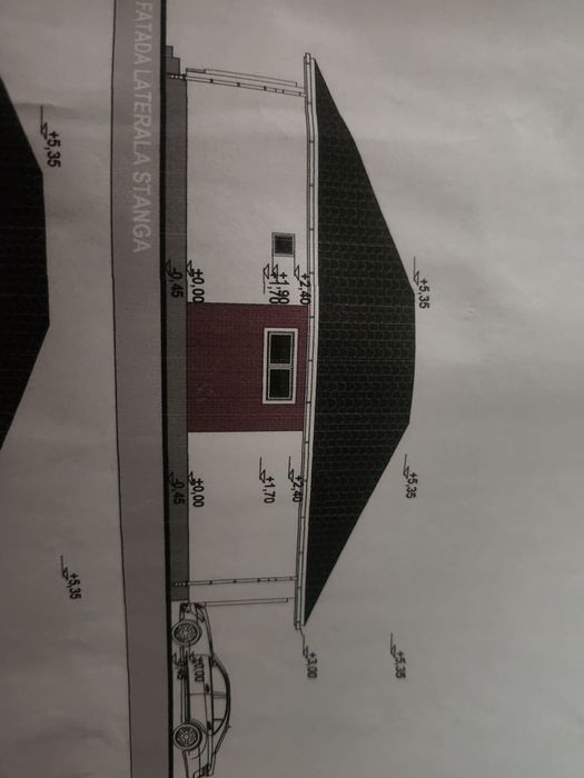 Vand urgent casa in rosu