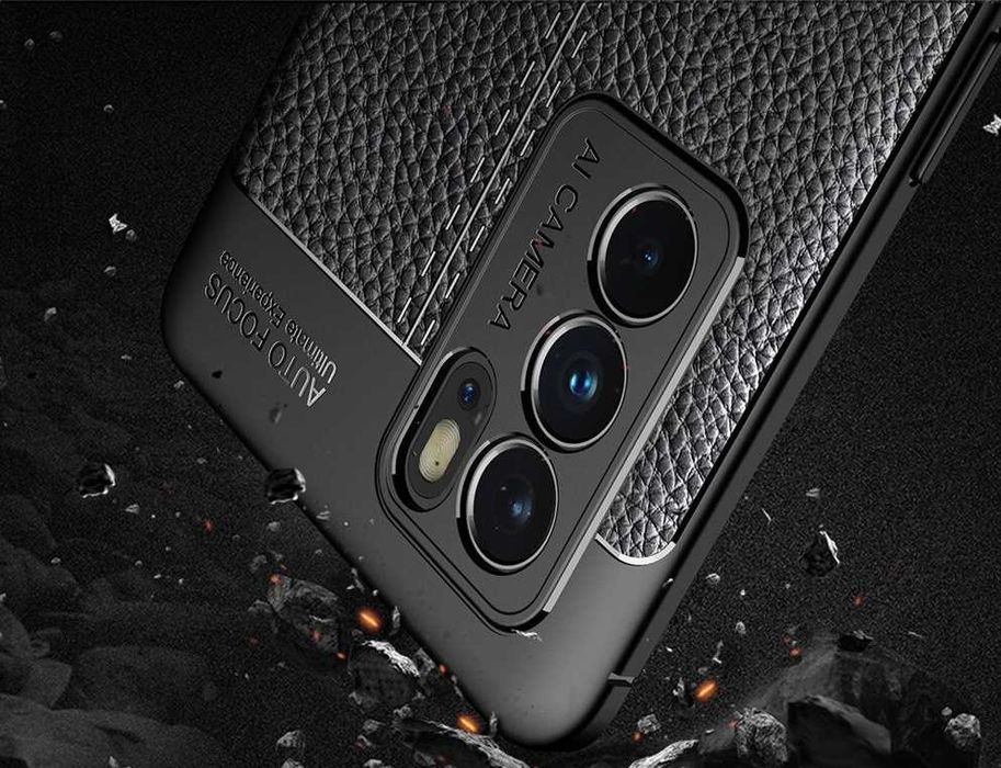 Husa Premium model PIELE pentru Oppo Reno6 5G