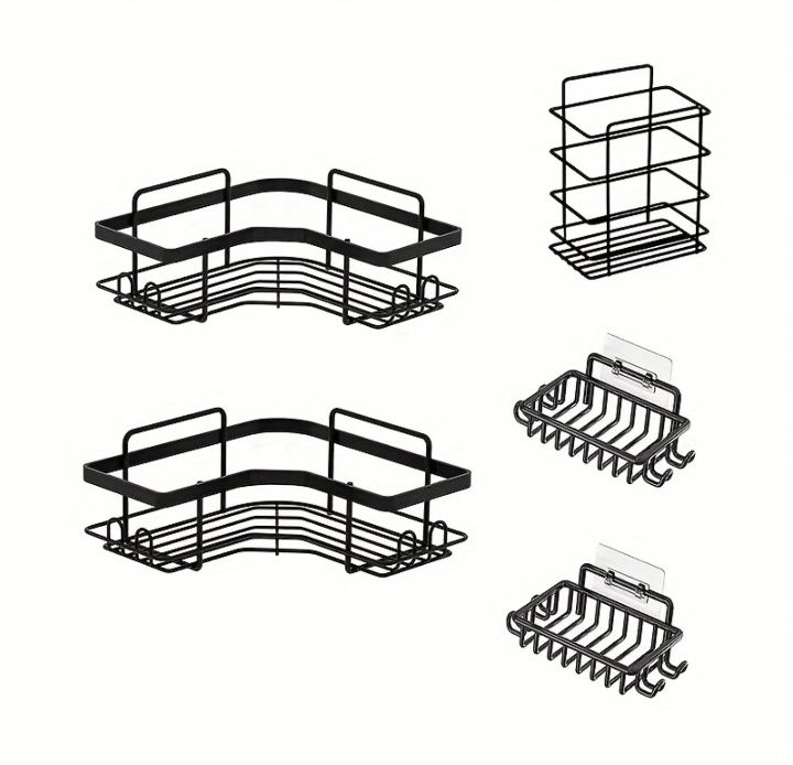 Набор полок для ванной комнаты