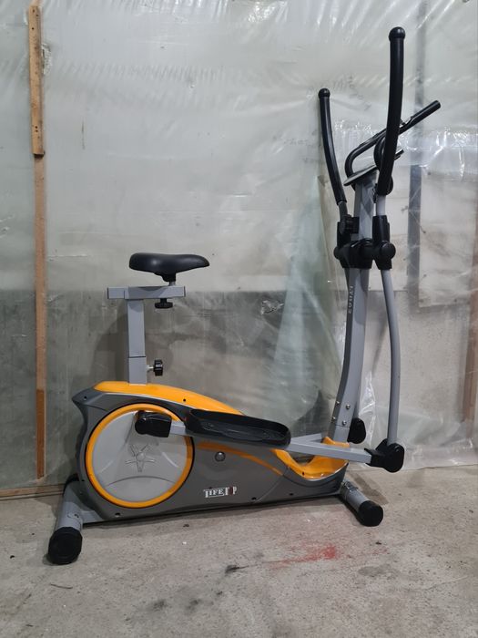 Велотренажёр + лыжи элипс "LIFE-TOP"