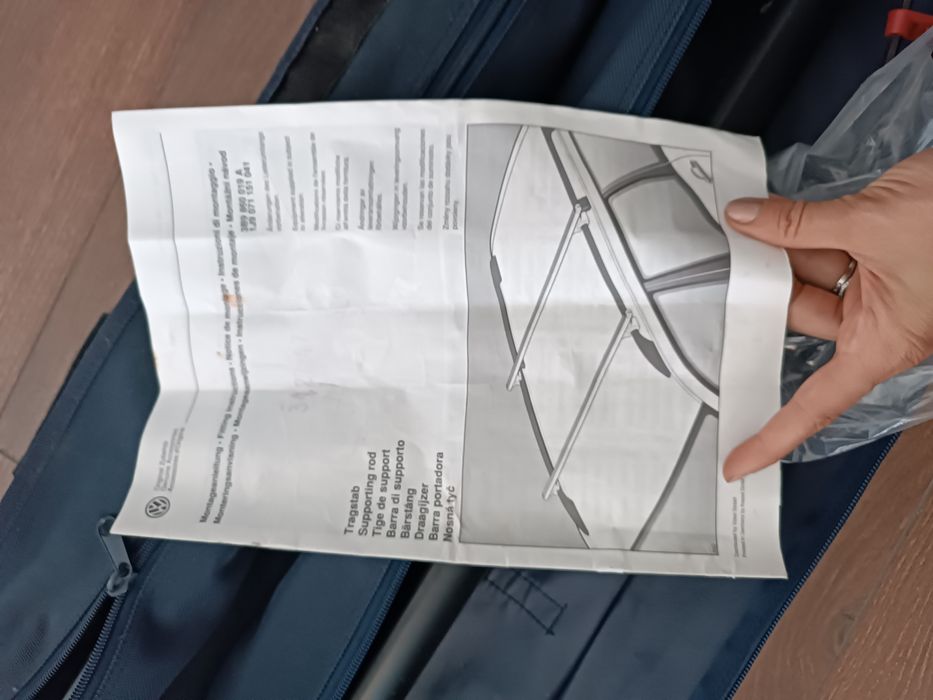 Оригинален багажник релси WV