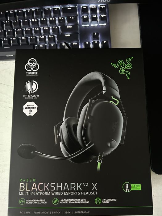 Наушники Razer Blackshark v2x