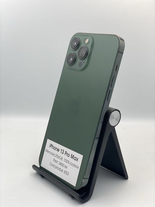 Iphone 13 Pro Max - 256GB, 100% baterie, 1 an garantie