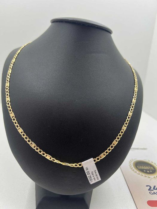 Lant Aur 14K 4.60g (Ag25 Belvedere B.41095) Garantie 2 ani!
