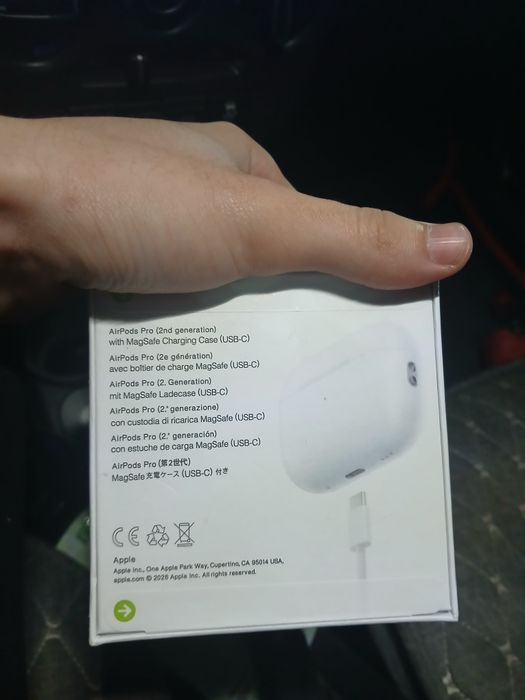 Airpods 2 Pro. Не выскрывались
