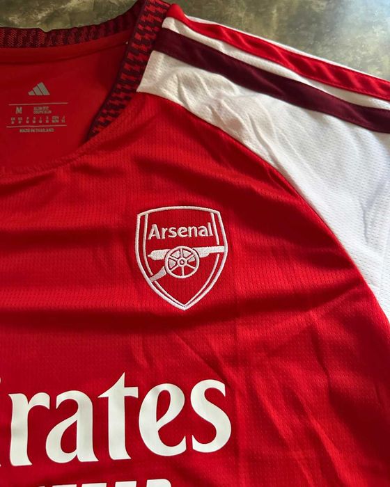 Тениска Арсенал сезон 26/27, Arsenal jersey 2026/2027 gold premier league wiiner badge
