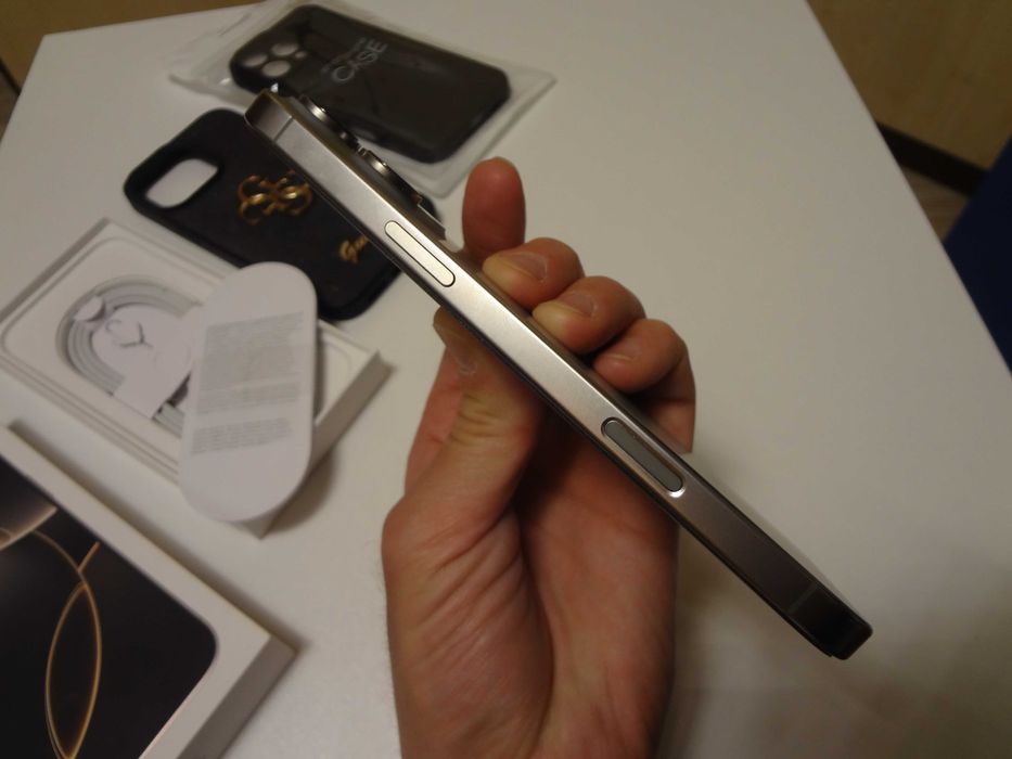 iPhone 16 Pro Max 512GB Natural Titanium Ca Nou , Full Accesorii