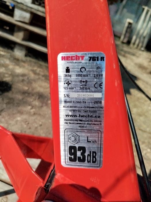 Motosapa Hecht 761R / 5 Cp