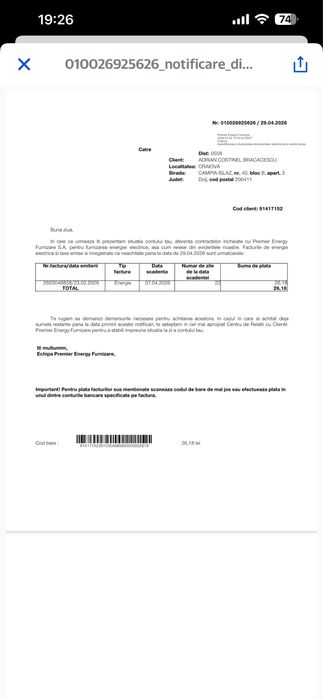 Imrpimanta/Copiator/fax BROTHER MFC 7320