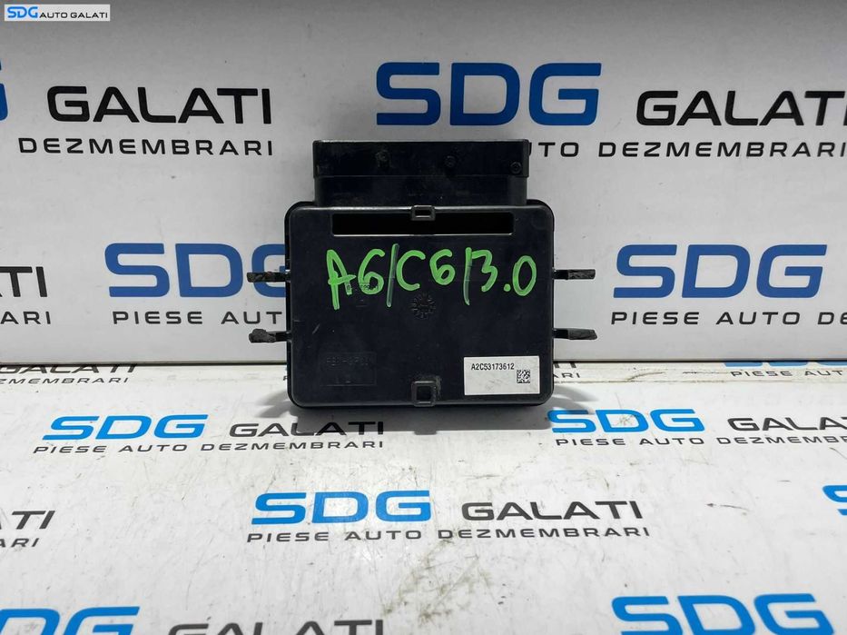 Modul Unitate Calculator Frana de Mana Electrica Audi A6 C6 2005 - 2011 Cod 4F0907801A [L3290]