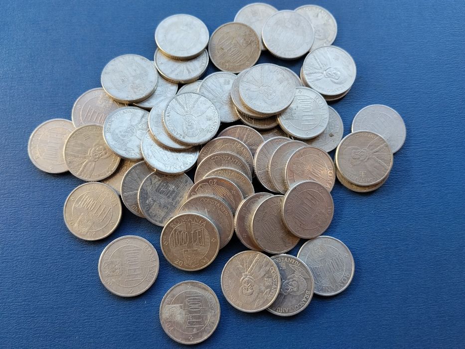 Monede 1000 lei între anii 2000-2004
