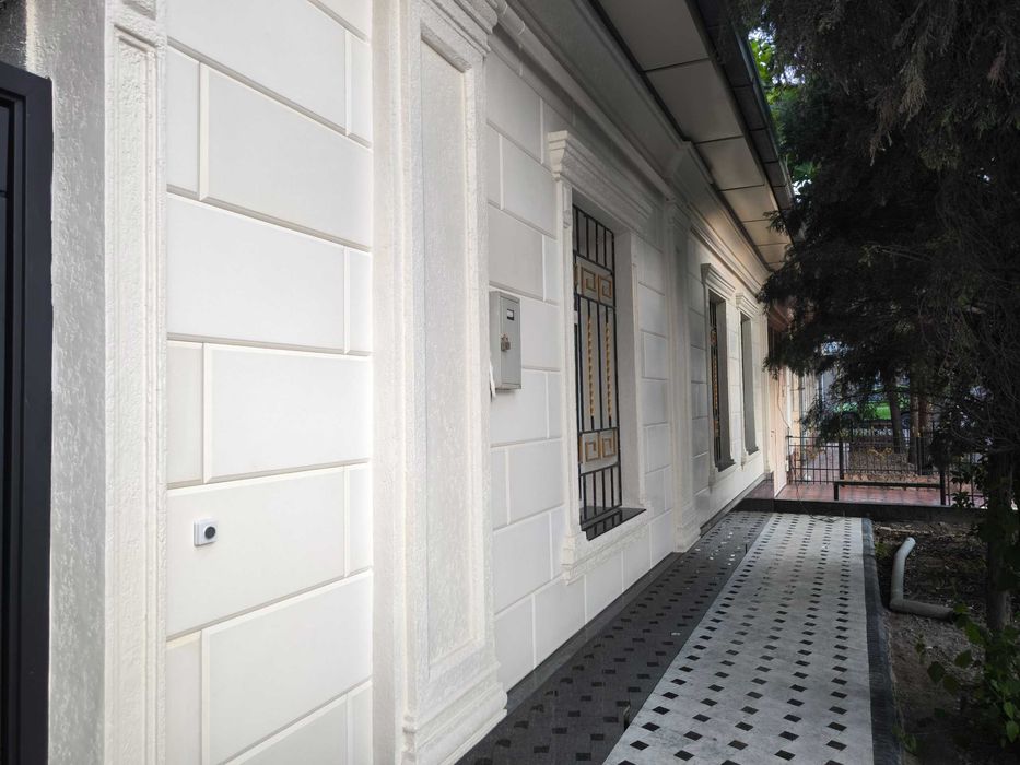 Термопанели с покрытием травертин камнем/утепление, фасадный декор