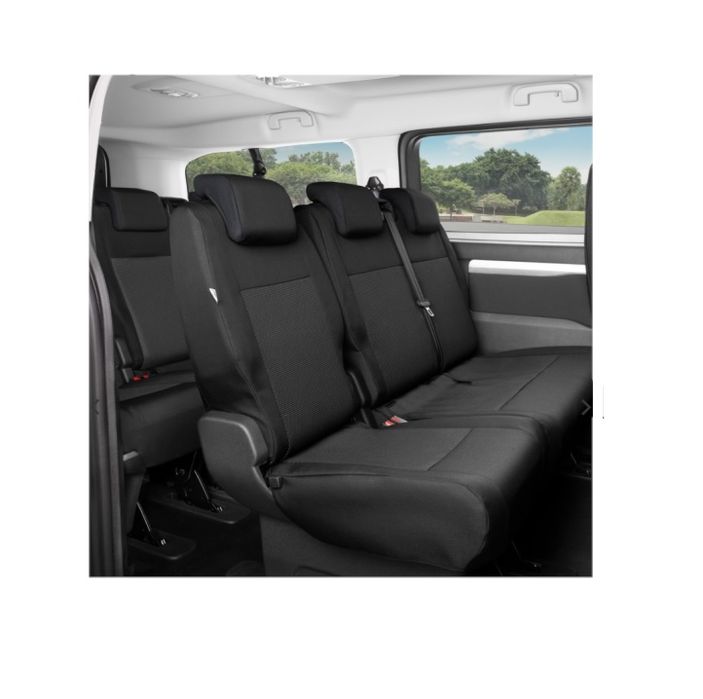 Set huse scaune auto Kegel Tailor Made Van DV3 pentru Peugeot Expert 3, Traveller, Citroen Jumpy dupa 2016, Opel Vivaro C, Zafira Life dupa 2019, Toyota ProAce 2, ProAce Verso 2 dupa 2016, ptr randul 2 sau 3 de scaune