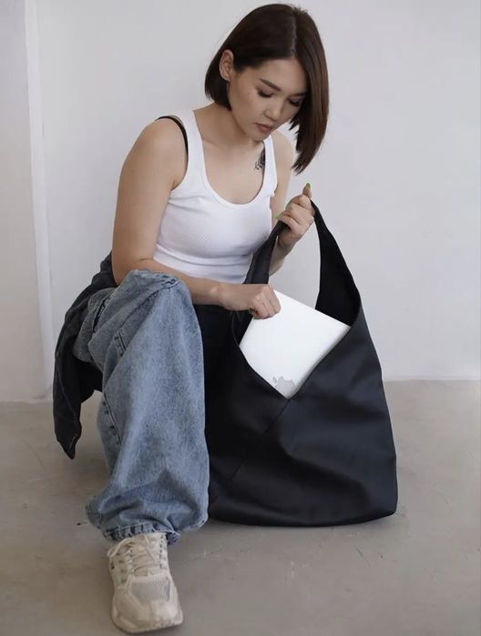 Сумка хобо через плечо шоппер KARICLO