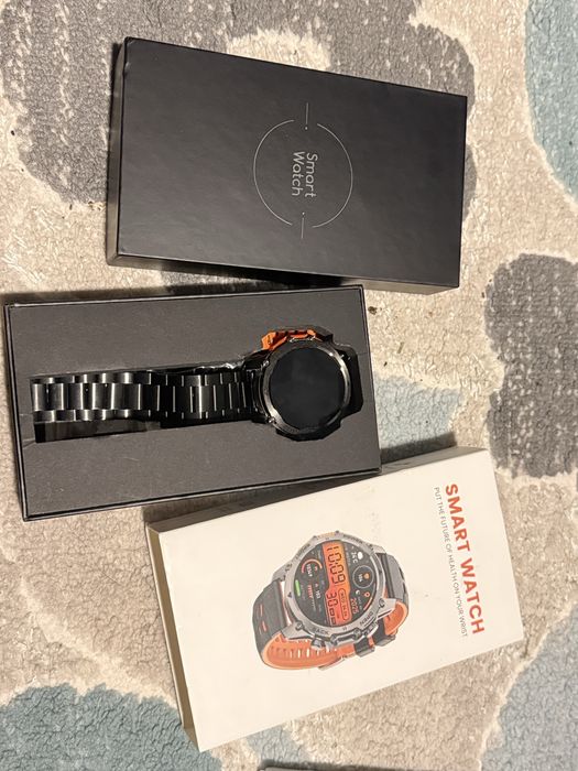 Смарт часовник Smart Watch G20 Rugged (FitCloudPro), с две каишки, Нов