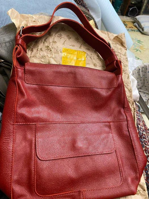 сумка канишка новая кожа