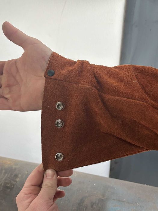 Weldas, jacheta si pantalon piele vita, pentru sudura