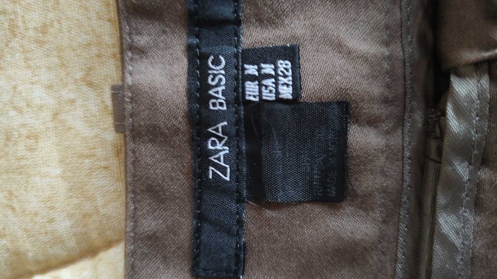 Fusta dreapta , Zara basics