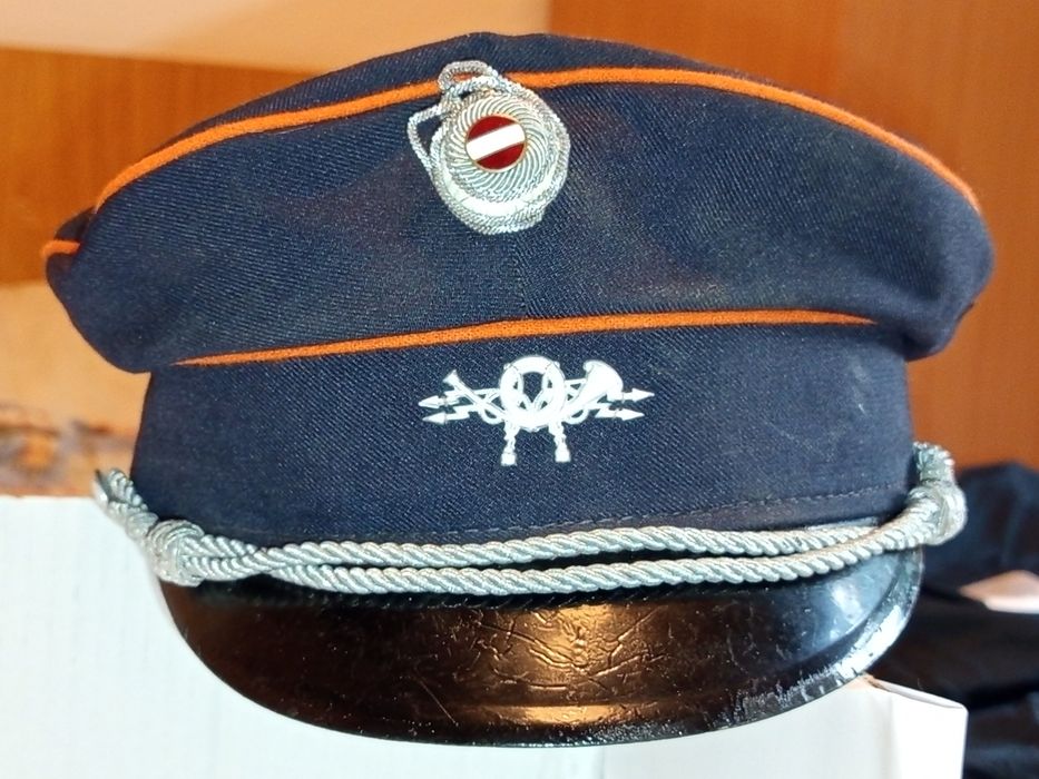 Caschetă veche de poștaș Austria,anii 50