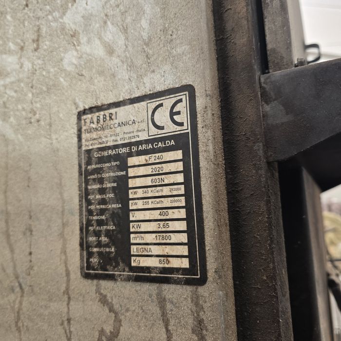 Generator aer cald/centrala/pompa caldura