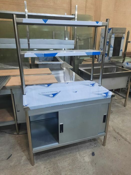 Стол нержавейка мойка стиллаж стеллаж stol stilaj 10 лет гарантии