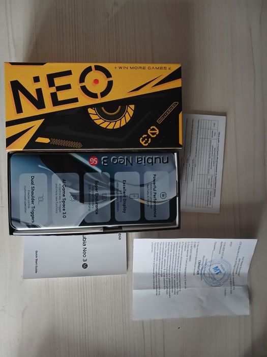Продам телефон zte nubia neo 3