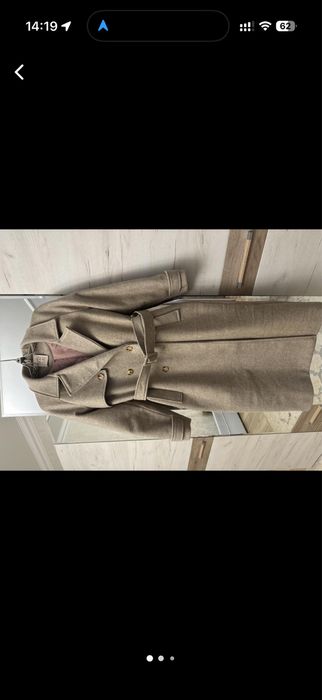 Пальто шерсть классика на стеганном подкладе