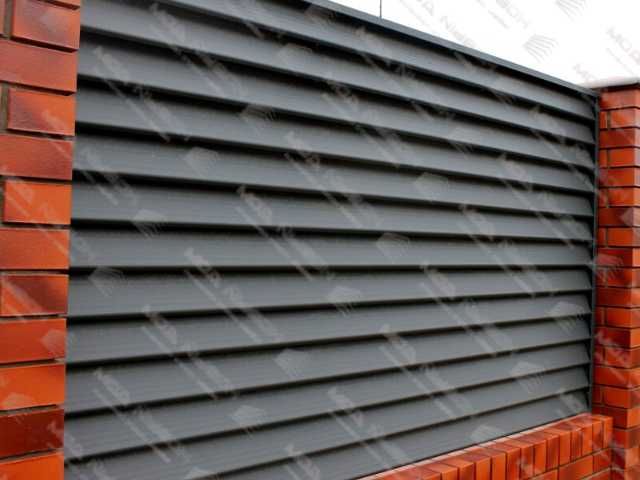 Забор жалюзи от производителя