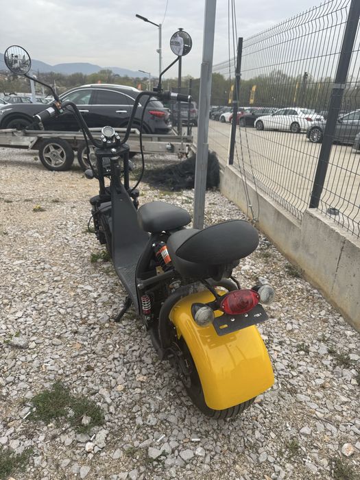 Електрически мотор скутер  двуместен  HARLEY 1200wh