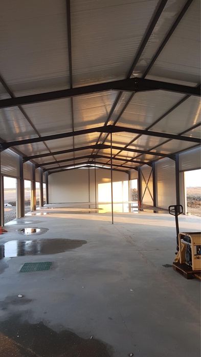 Vand NOU OFERTA vand structura metalica 10m x 50m din europrofile