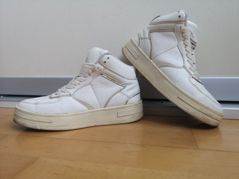 Ghete albe impermeabile marimea 37